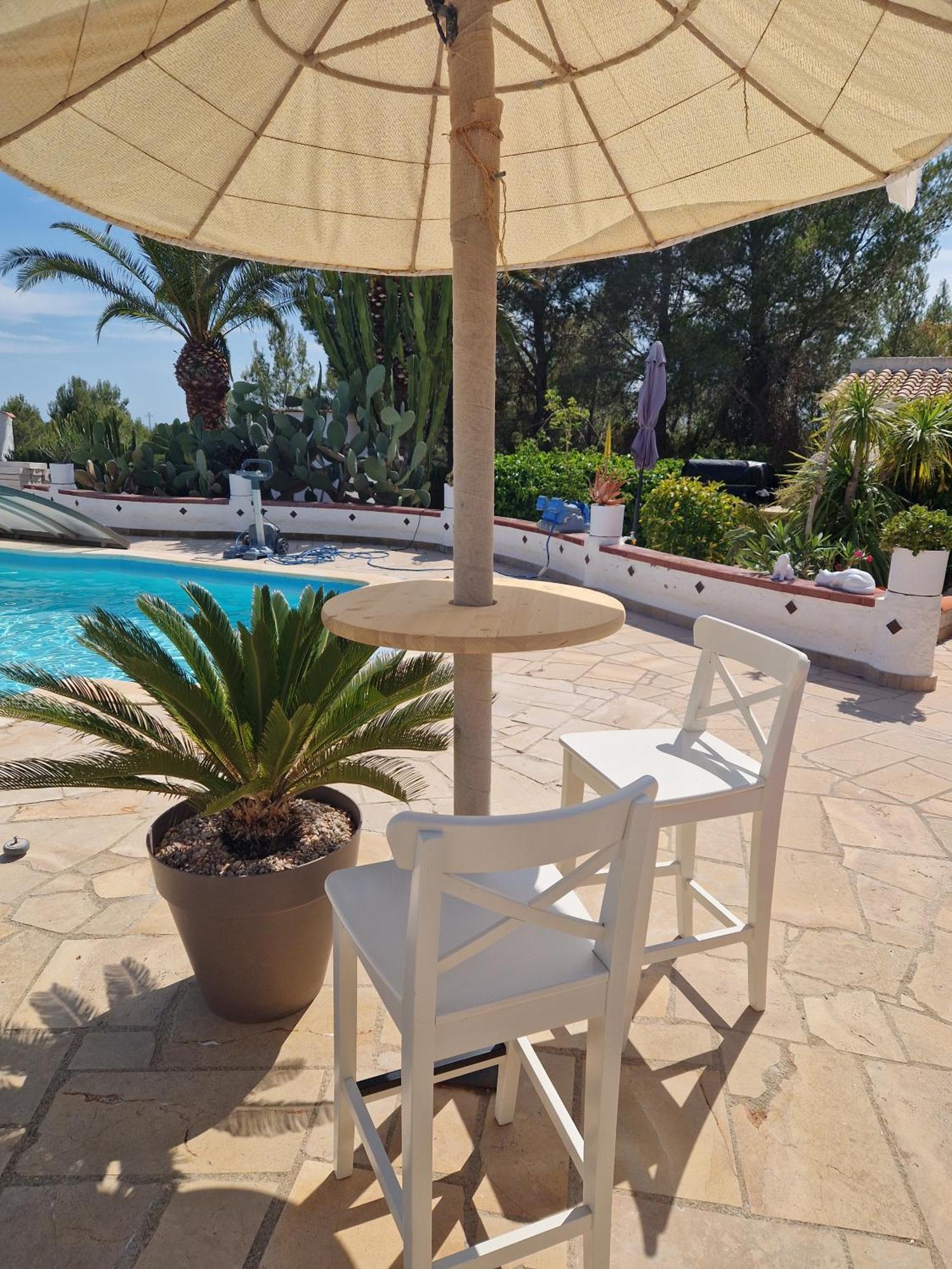 La Villa Romantica Residence De Vacances Les Tres Cales Espagne Eksteriør bilde