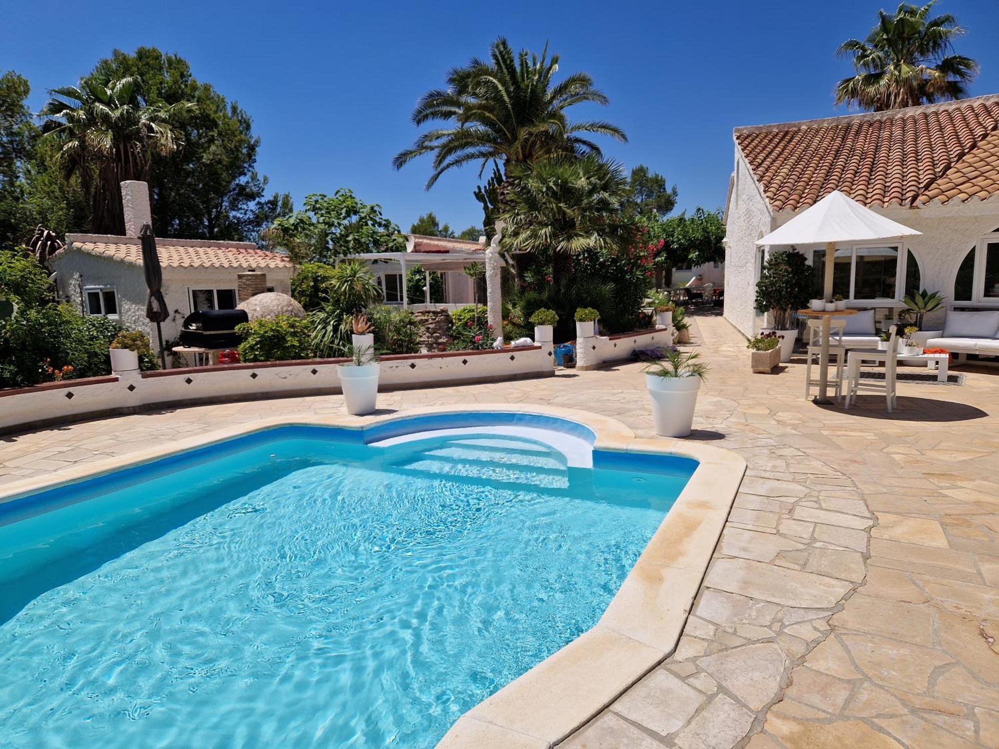 La Villa Romantica Residence De Vacances Les Tres Cales Espagne Eksteriør bilde